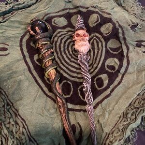 Skull wand firm price!